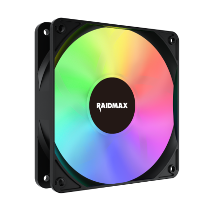 Ventilator 120mm Raidmax X-AIR ARGB fan Crni, NV-X120FBP  - 1