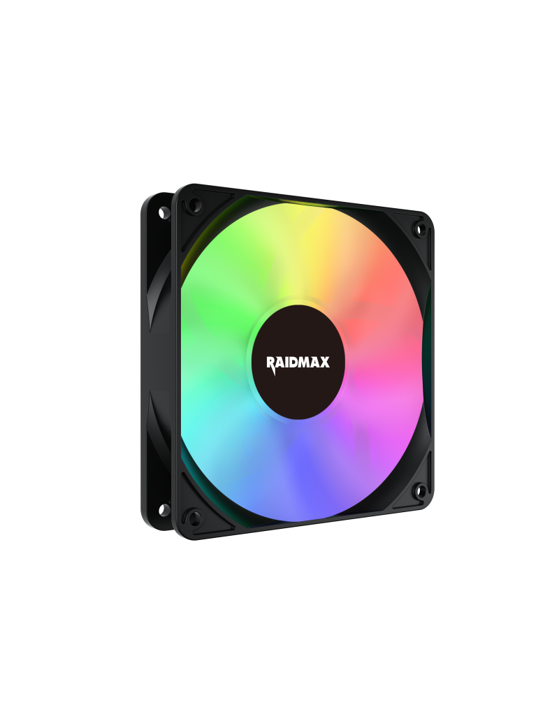 Ventilator 120mm Raidmax X-AIR ARGB fan Crni, NV-X120FBP - 1 Ventilator 120mm Raidmax X-AIR ARGB fan Crni, NV-X120FBP - 1