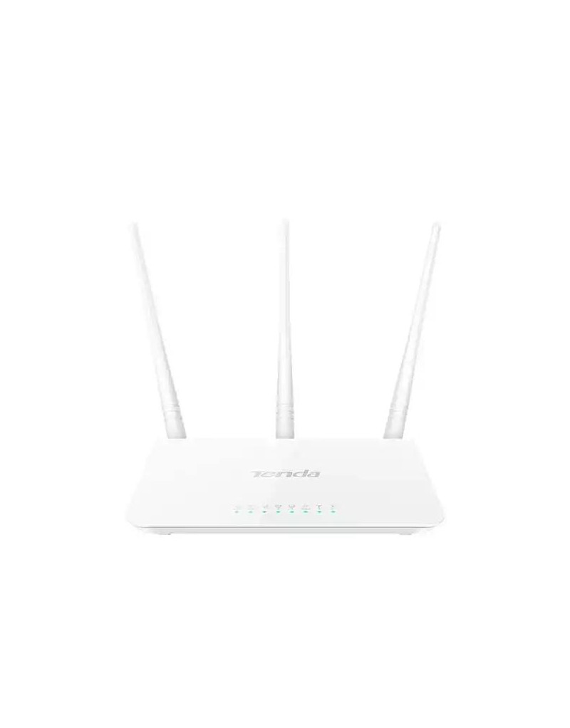 Wireless Router Tenda F3 300Mbps/ext3x5dBi/2-4GHz/1WAN/3LAN/AP  - 1