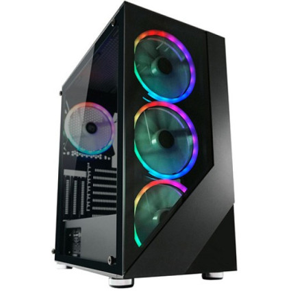 Kuciste LC Power LC-803B-ON Shaded X  - 1