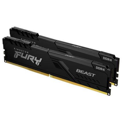 RAM DDR4 64GB (2x32GB) 320MHz Kingston Fury Beast KF432C16BBK2/64  - 1