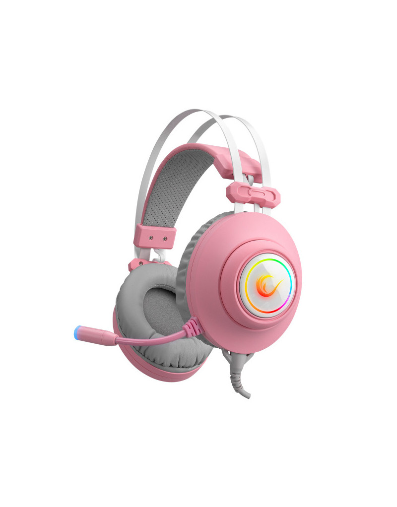 Slušalice sa mikrofonom Rampage RM-K1 PULSAR 7.1 USB + 3.5mm roze - 1 Slušalice sa mikrofonom Rampage RM-K1 PULSAR 7.1 USB + 3.5mm roze - 1