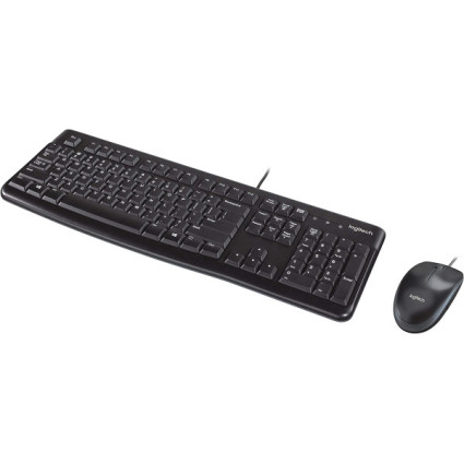 Tastatura + miš USB Logitech Desktop MK120 US 920-002562  - 1