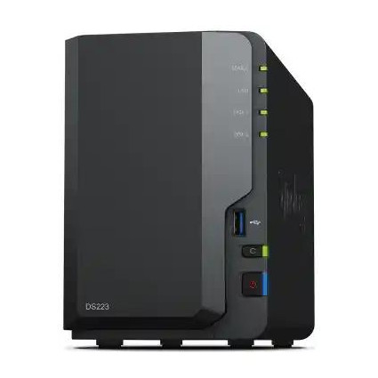 Storage Synology NAS DS-223 2 HDD/Lan/3xUSB  - 1