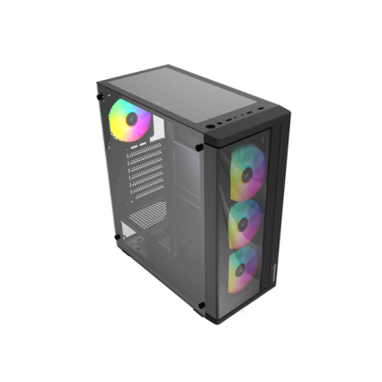 Kućište Raidmax Meshiah X922 S 4xRGB fan/Crni/X922TBS  - 1