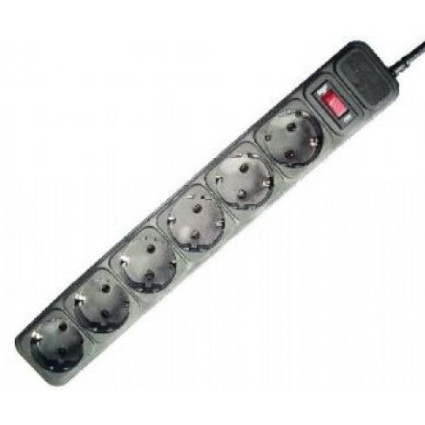 Kabl GEMBIRD Protektor SPG6-B-15 6mesta 4.5mBlack  - 1