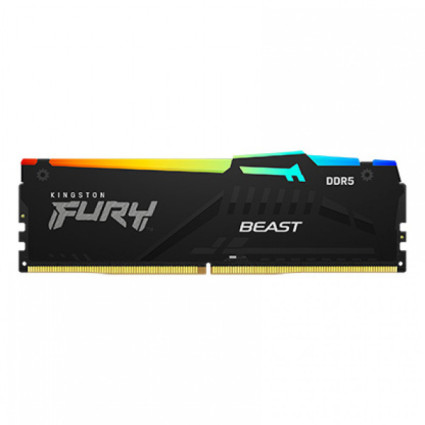 RAM DDR5 16GB 5600MHz Kingston Fury  Beast RGB KF556C40BBA-16  - 1