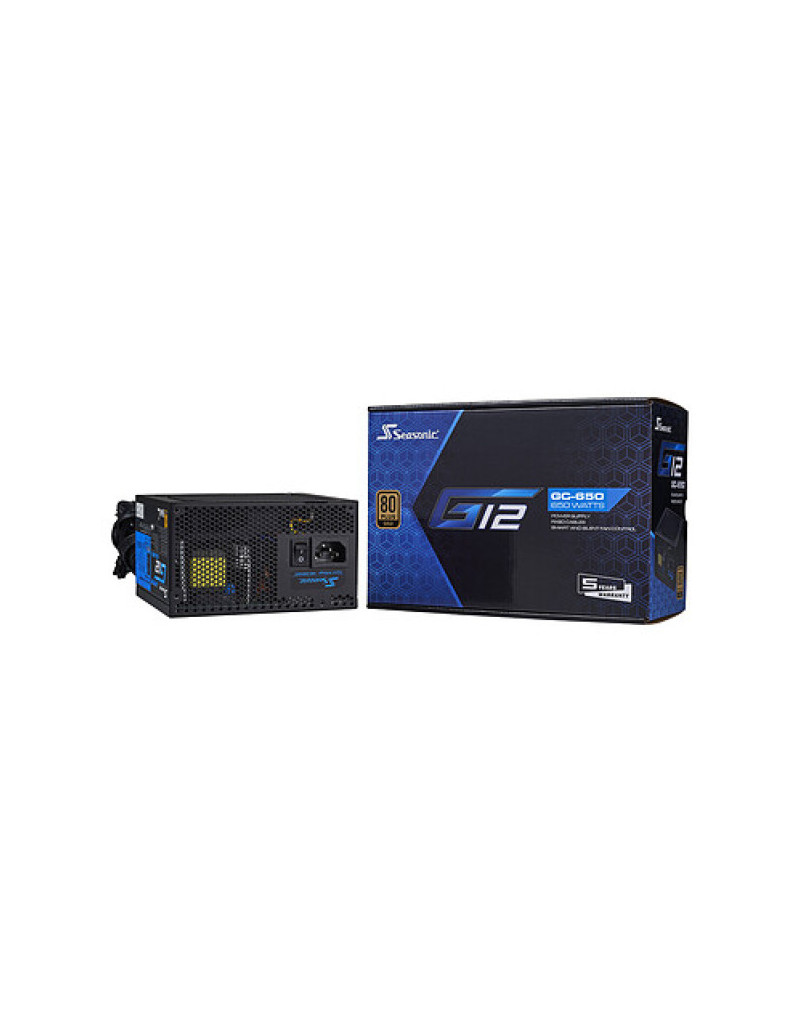 Napajanje 650W Seasonic G12 GC-650 80+ GOLD, SSP-650RT2 (Novi Model 2024)  - 1