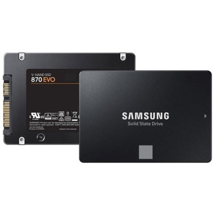 SSD 2.5" SATA 500GB Samsung 870 EVO, 560/530MBs MZ-77E500BW  - 1