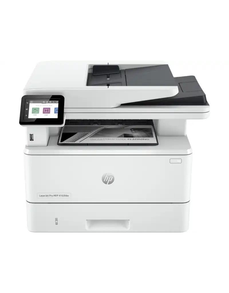  MFP HP LaserJet Pro 4103fdw/1200x1200/42ppm/512MB/LAN/WiFi/USB/DADF/Toner W1510,---  - 1