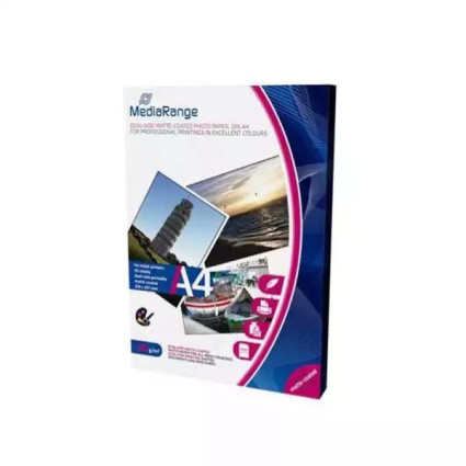 Foto papir Mediarange mat 250g Dualside  - 1