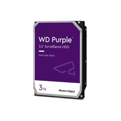 3TB 3.5" SATA III 256MB IntelliPower WD33PURZ Purple hard disk WD - 1