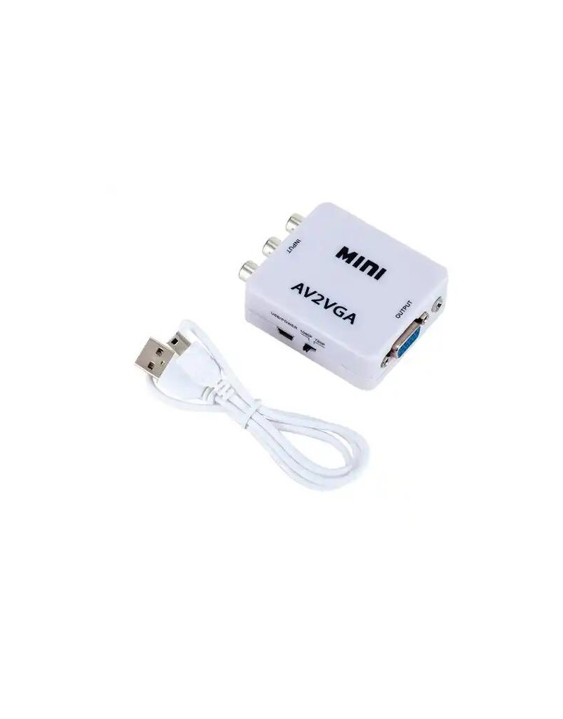 Adapter konverter AV-VGA Kettz A2V-038  - 1
