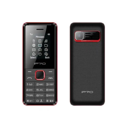 Mobilni telefon IPRO A18 Crni-Crveni  - 1