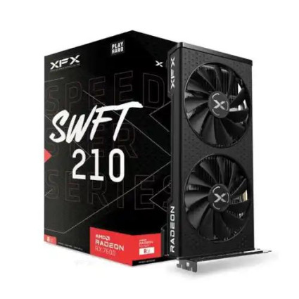 Grafička kartica XFX AMD Radeon RX 7600 8GB SPEEDSTER SWFT 210 Core  - 1