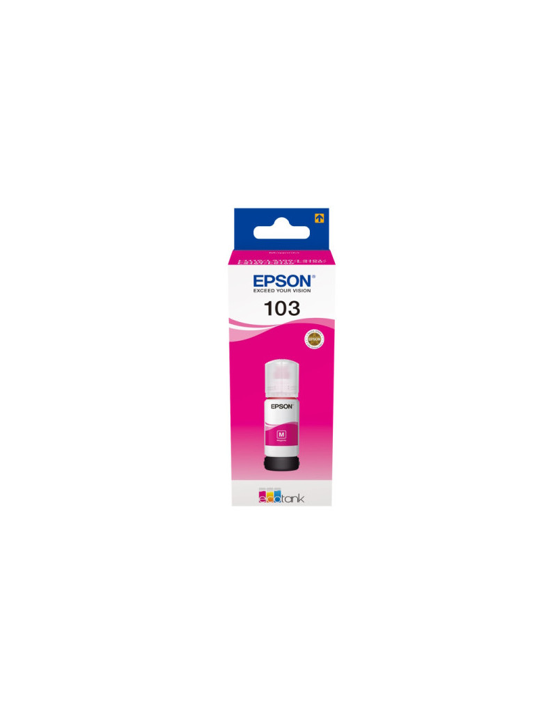 Mastilo Epson 103 magenta L1110/L1210/L1250/L3210/L3110L3150/L3250/L3251 65ml - 1 Mastilo Epson 103 magenta L1110/L1210/L1250/L3210/L3110L3150/L3250/L3251 65ml - 1