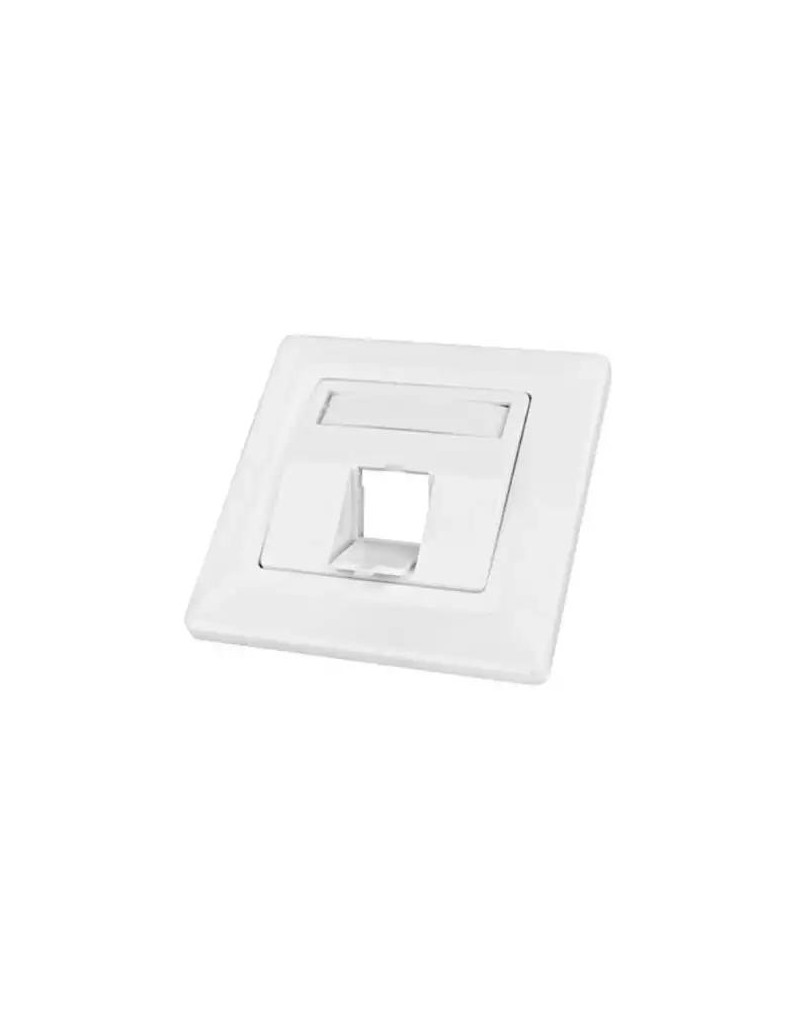 Utičnica za 1 modul pod uglom 80x80 Toolless Line Schrack HSED01UW2S - 1 Utičnica za 1 modul pod uglom 80x80 Toolless Line Schrack HSED01UW2S - 1