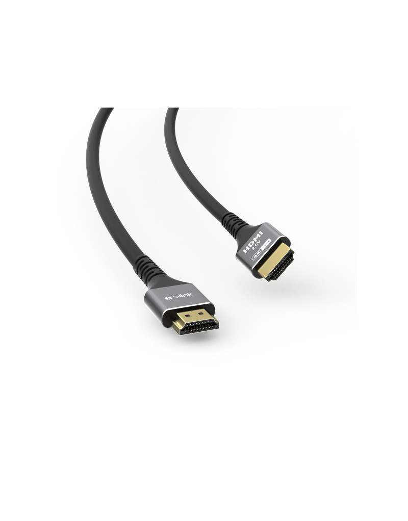 Kabl S-link SLX-HD4K015 HDMI na HDMI M/M v2.0 4K/60Hz Metal 1.5m - 1 Kabl S-link SLX-HD4K015 HDMI na HDMI M/M v2.0 4K/60Hz Metal 1.5m - 1