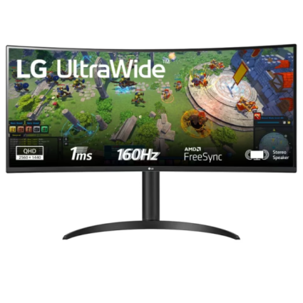 Monitor 34" LG UltraWide 34WP65CP-B 3440x1440/160Hz/5ms/HDMI/DP  - 1