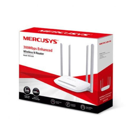 Ruter Mercusys MW325R Enhanced Range Wireless N 300Mbps  - 1