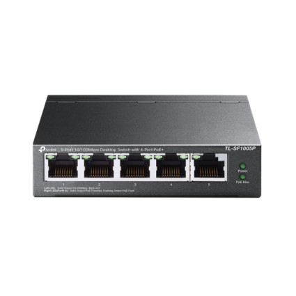 LAN Switch TP-LINK TL-SF1005P PoE 5-port 10/100  - 1