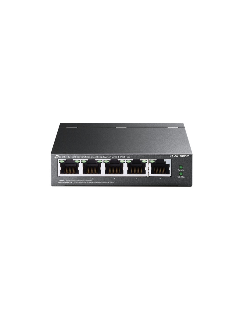 LAN Switch TP-LINK TL-SF1005P PoE 5-port 10/100  - 1