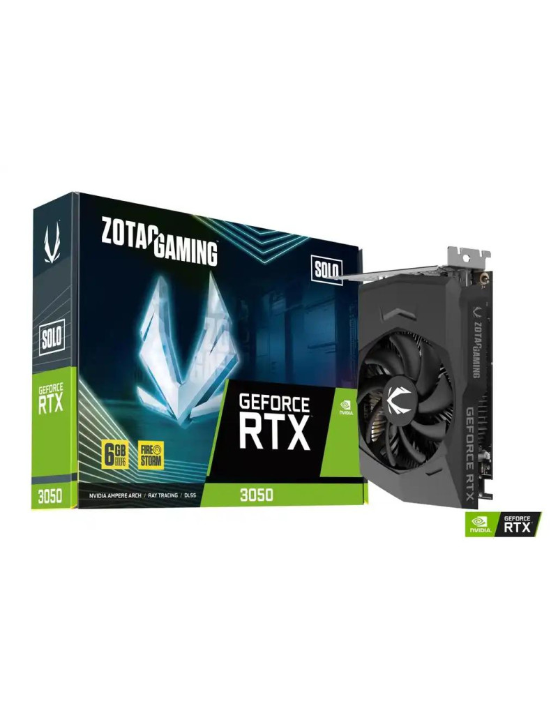 Grafička karta Zotac Gaming Geforce RTX 3050 Solo 6GB DDR6 96 bit 3xDP/HDMI  - 1