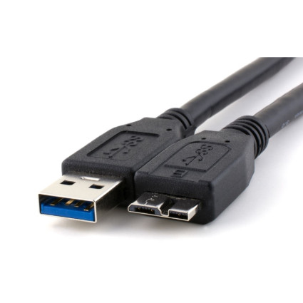 Kabl USB 3.0 tip A -  Micro-B M/M 2m crni E-GREEN - 2