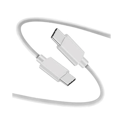 Kabl 3.1 USB tip C M/M 1m, za brzo punjenje 60W, beli E-GREEN - 1