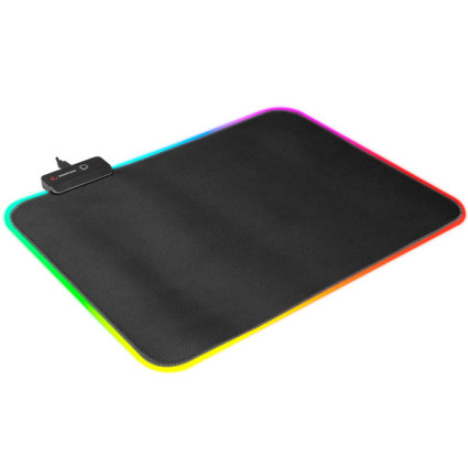Podloga za miš Rampage MP-21 252x328x3mm crna RGB  - 1