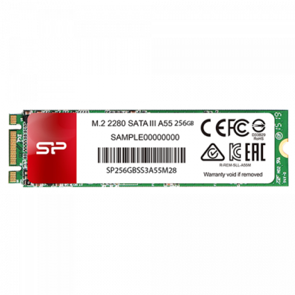 SSD Silicon Power M.2 2280 A55 256GB SP256GBSS3A55M28  - 1