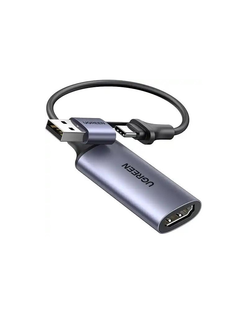 Adapter konverter USB A/TipC -HDMI Kartica za video snimanje Ugreen  - 1