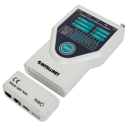 Tester mrežni Intellinet 780094 RJ45/RJ11/USB/BNC  - 1