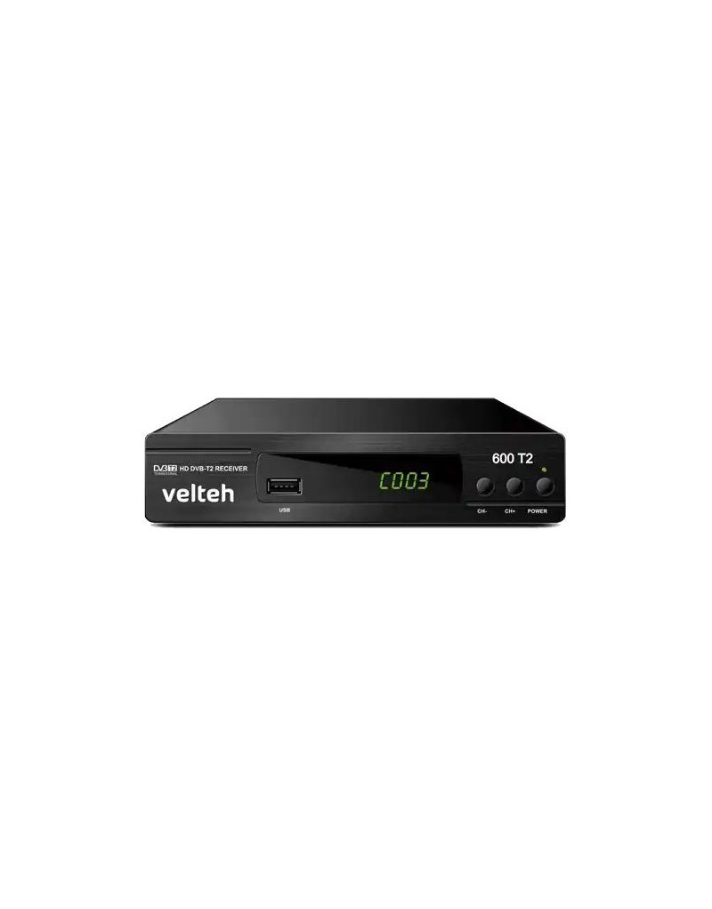 Digitalni risiver DVB-T2 Velteh 600T2 H-264  - 1