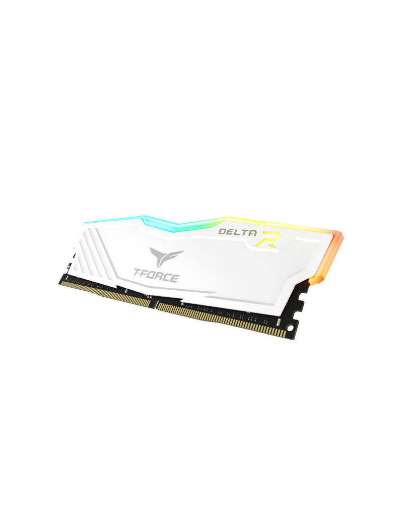 RAM DDR4 8GB TeamGroup DELTA RGB 3600MHz CL18 TF4D48G3600HC18J01 White - 1 RAM DDR4 8GB TeamGroup DELTA RGB 3600MHz CL18 TF4D48G3600HC18J01 White - 1