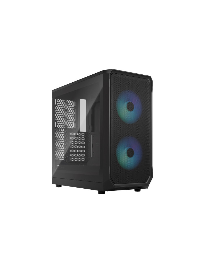 Kućište Fractal Design Focus 2 Black TG Clear Tint, FD-C-FOC2A-01  - 1