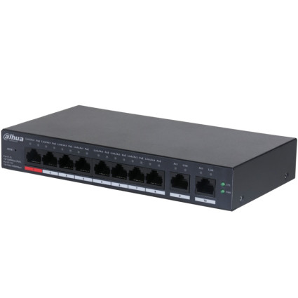 CS4010-8ET-110 10-Port Cloud Managed Desktop Switch with 8-Port PoE DAHUA - 1