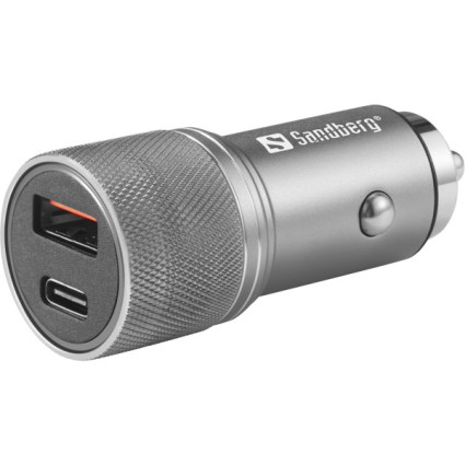 USB auto punjač Sandberg USB/USB-C 48W 441-50  - 1