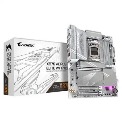 Matična ploča Gigabyte AM5 X870 A ELITE WF7 ICE/HDMI/M-2  - 1