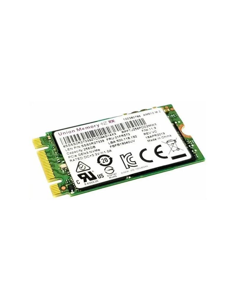 SSD M-2 NVMe 512GB Union Memory / 2240 - Bulk  - 1