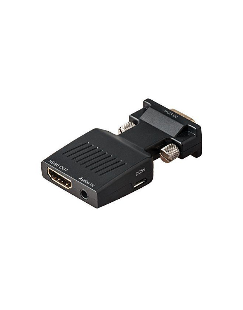 Adapter-konverter FastAsia VGA/M - HDMI/F PLUG IN  - 1