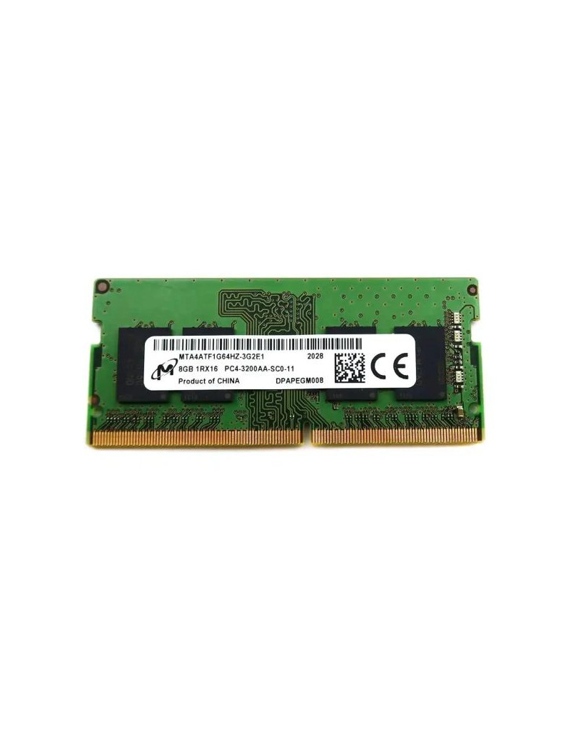 Memorija SODIMM DDR4 8GB PC3200 Micron - Bulk - 1 Memorija SODIMM DDR4 8GB PC3200 Micron - Bulk - 1