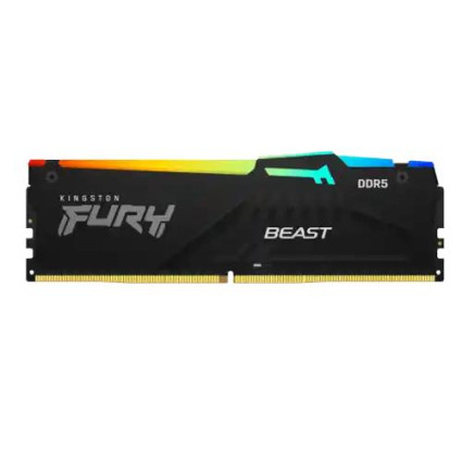 Memorija DDR5 8GB 5200MHz Kingston Fury Beast RGB KF552C40BBA-8  - 1