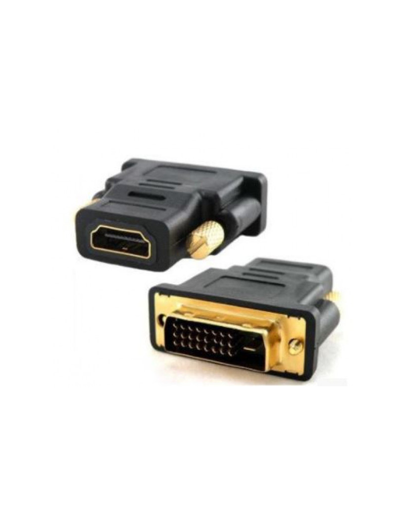 Adapter Linkom DVI (24+1) na HDMI (m/z) crni  - 1