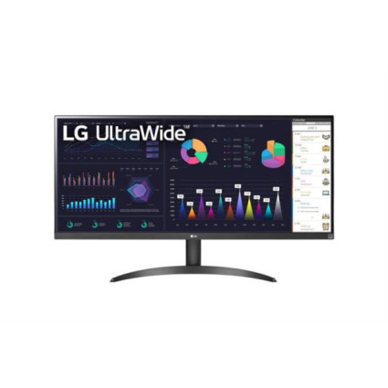Monitor 34" LG 34WQ500-B IPS 2560x1080/100Hz/5ms/HDMI/DP/AMD FreeSync  - 1