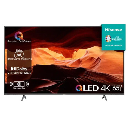 SMART QLED TV 65 Hisense 65E7KQ PRO 3840x2160/UHD/4K/DVB-T/T2/C/S/S2  - 1