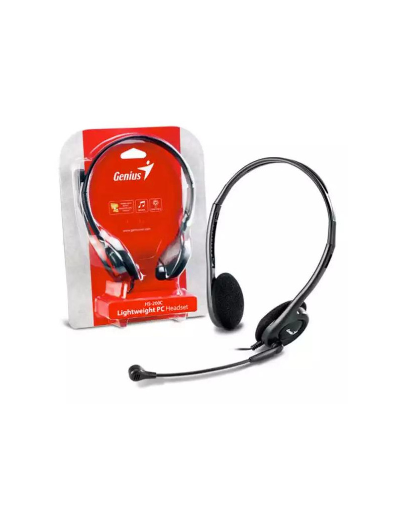 Slušalice sa mikrofonom Genius HS-200C  - 1