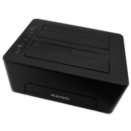 USB Docking Station 2x2,5/3,5  K3082, USB 3-0 Maiwo  - 1