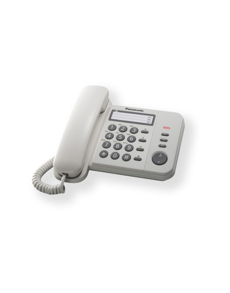 Telefon fiksni žični Panasonic KX-TS520FXW - 1 Telefon fiksni žični Panasonic KX-TS520FXW - 1