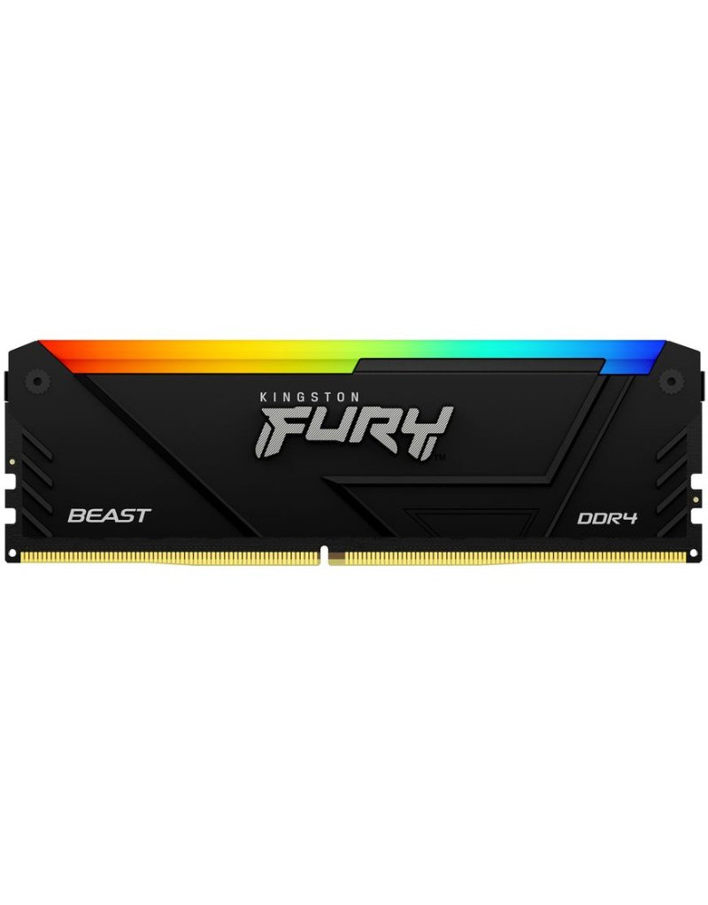 DIMM DDR4 64GB (2x32GB kit) 3600MT/s KF436C18BB2AK2/64 Fury Beast Black RGB KINGSTON - 5
